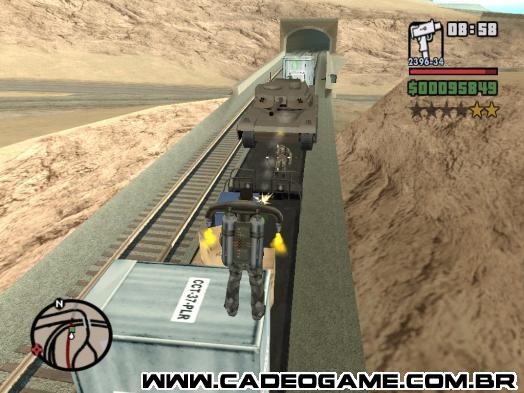 GTA San Andreas - Cadê o Game - Jetpack