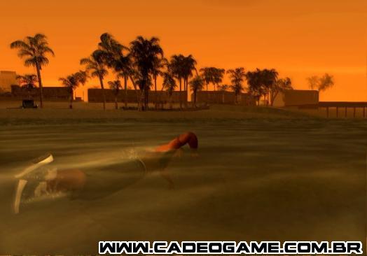 GTA San Andreas - Cadê o Game - Guia Natação (Swimming)